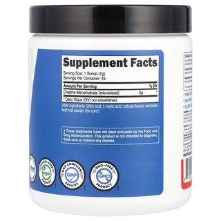 Foto 2 | Suplemento Nutricost Performance Creatina Monohidrato 300 G - Venta Internacional.