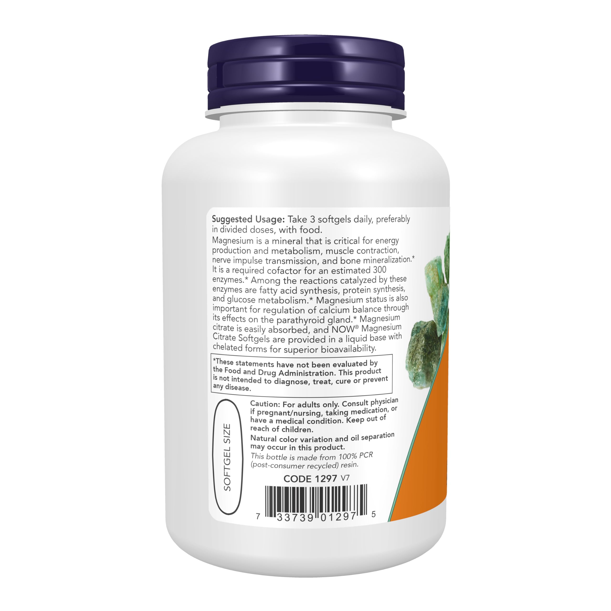 Foto 4 pulgar | Complementa El Citrato De Magnesio De Now Foods Con Glicinato Y Malato - Venta Internacional.