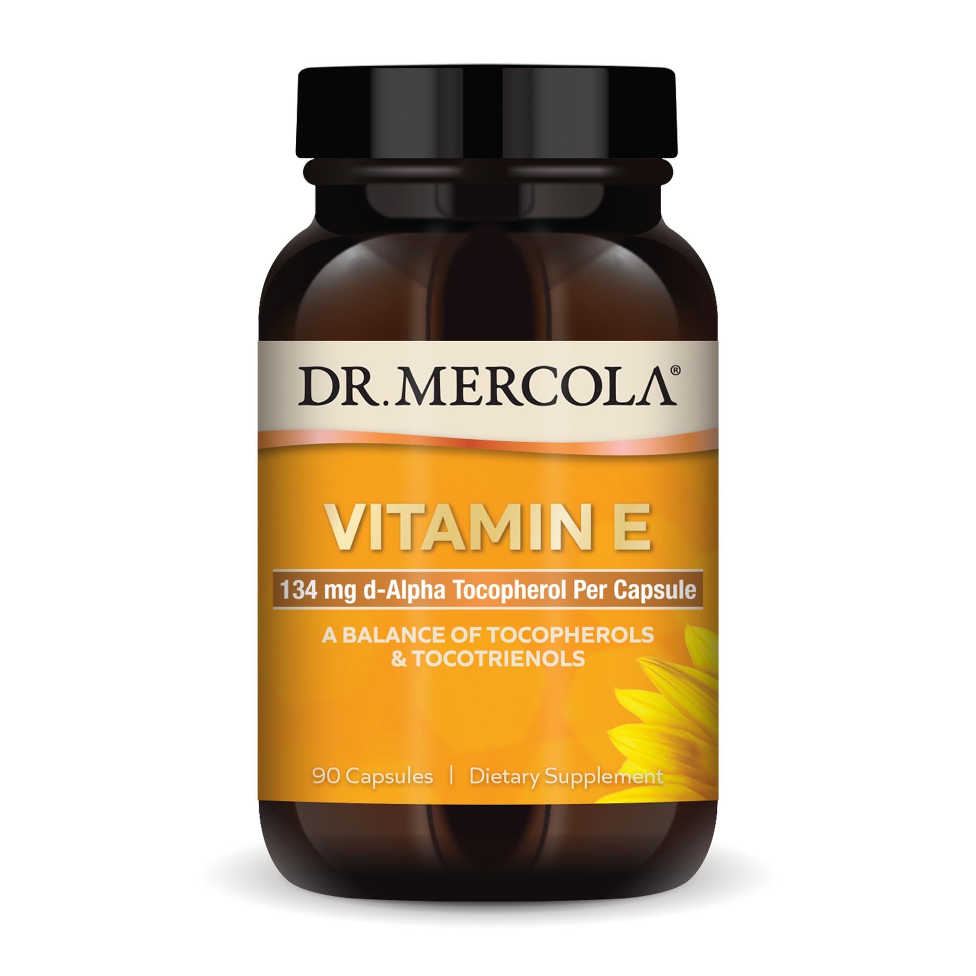Foto 1 | Suplemento Dr. Mercola De Vitamina E 90 Cápsulas 134 Mg - Venta Internacional.