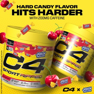 Foto 4 | Polvo Para Antes Del Entrenamiento Cellucor C4 Sport Ripped Jolly Rancher - Venta Internacional.