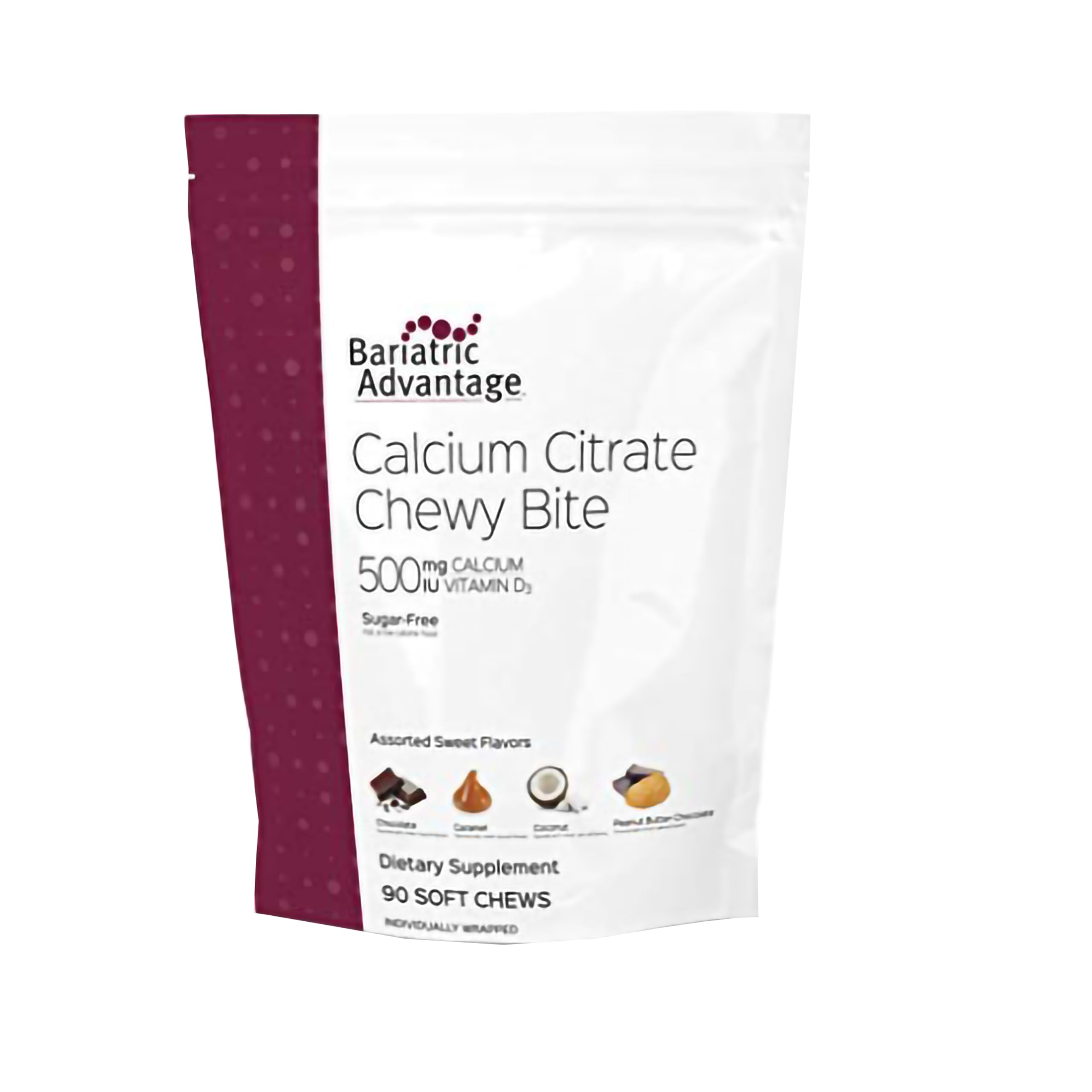 Foto 1 | Citrato De Calcio Chewy Bites Bariatric Advantage 500 Mg - Venta Internacional.