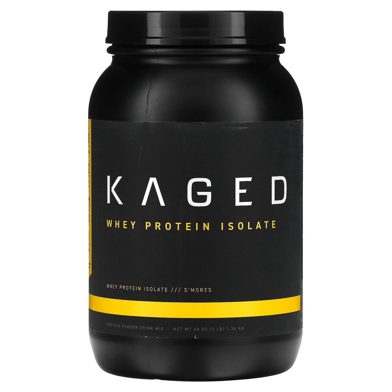 Foto 2 pulgar | Proteína En Polvo Kaged Whey Protein Isolate S'mores Flavor 1,36 Kg - Venta Internacional.