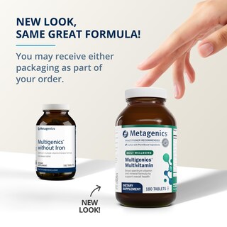 Foto 3 | Suplementos Multivitamínicos Metagenics Multigenics 180 Comprimidos - Venta Internacional.