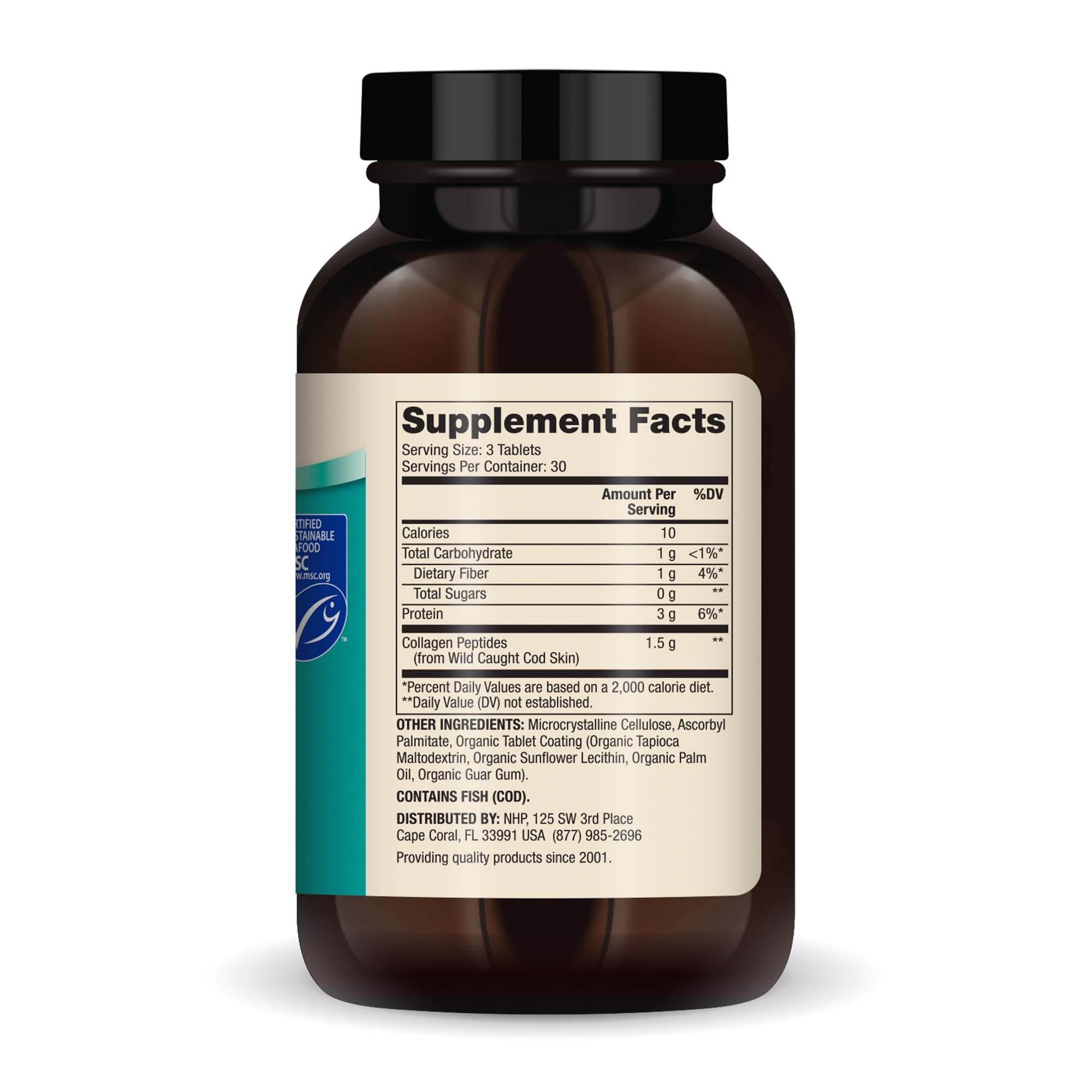 Foto 3 pulgar | Suplemento Dr. Mercola Wild Caught Marine Collagen 90 Comprimidos - Venta Internacional.