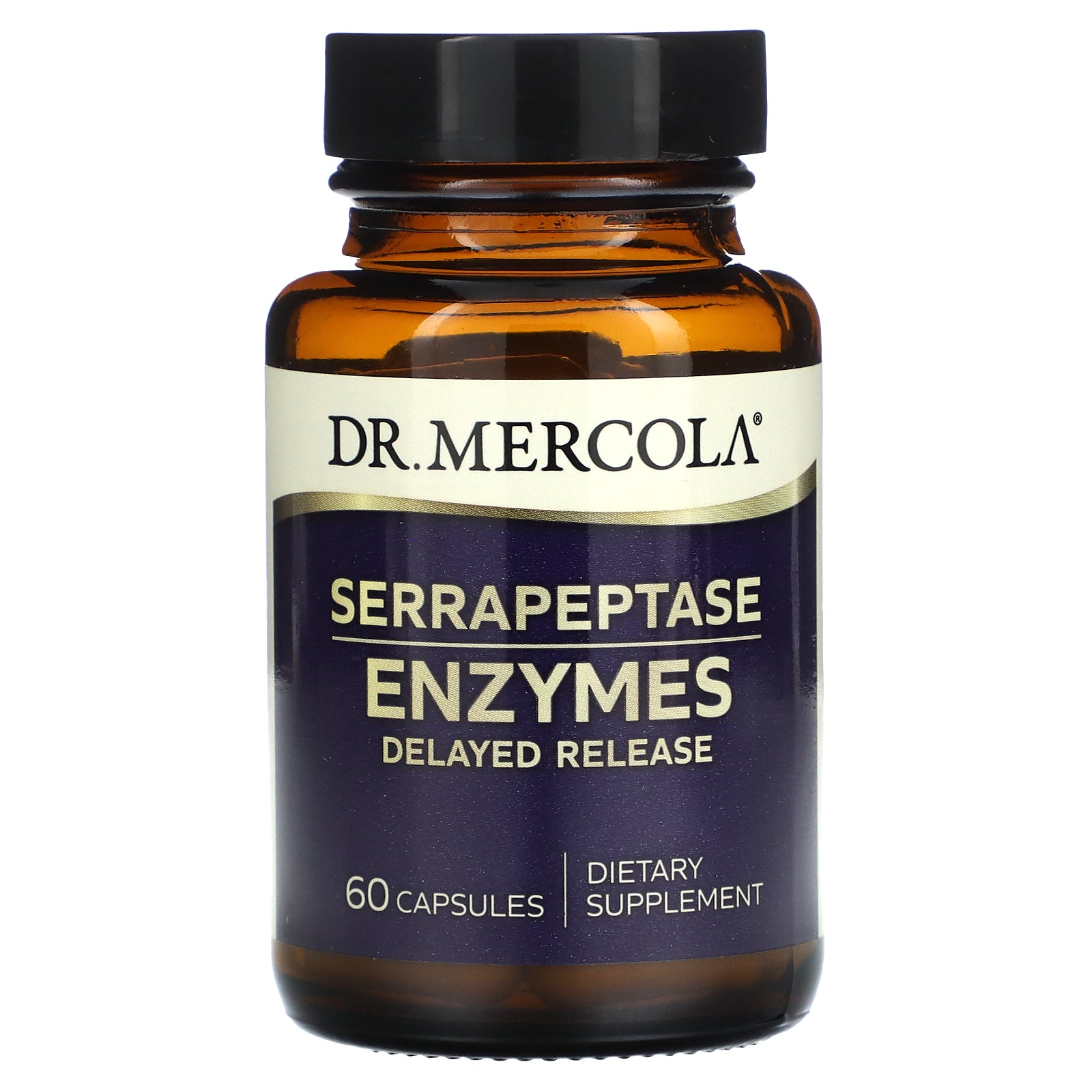 Foto 2 pulgar | Suplemento Dr. Mercola Serrapeptase Enzymes 60 Cápsulas - Venta Internacional.