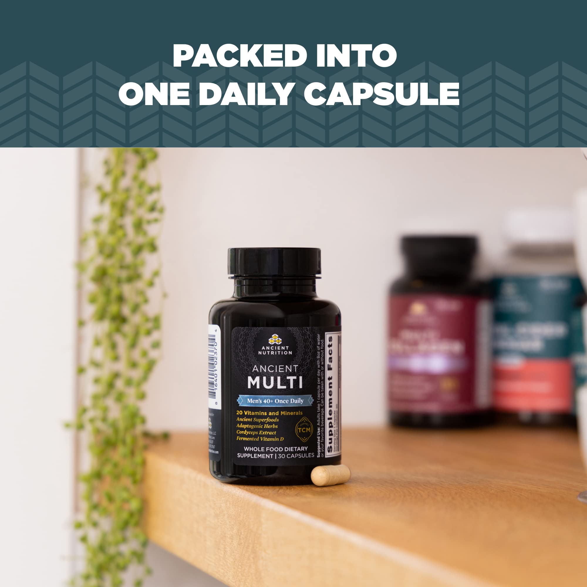 Foto 7 pulgar | Multivitamínico Ancient Nutrition Para Hombres De 40 O Más De 1 Día, 30 Comprimidos - Venta Internacional.