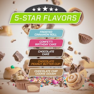 Foto 7 | Pastel De Confeti Protein Bar Musclepharm Combat Ready, 80 G, 4 Barras - Venta Internacional.