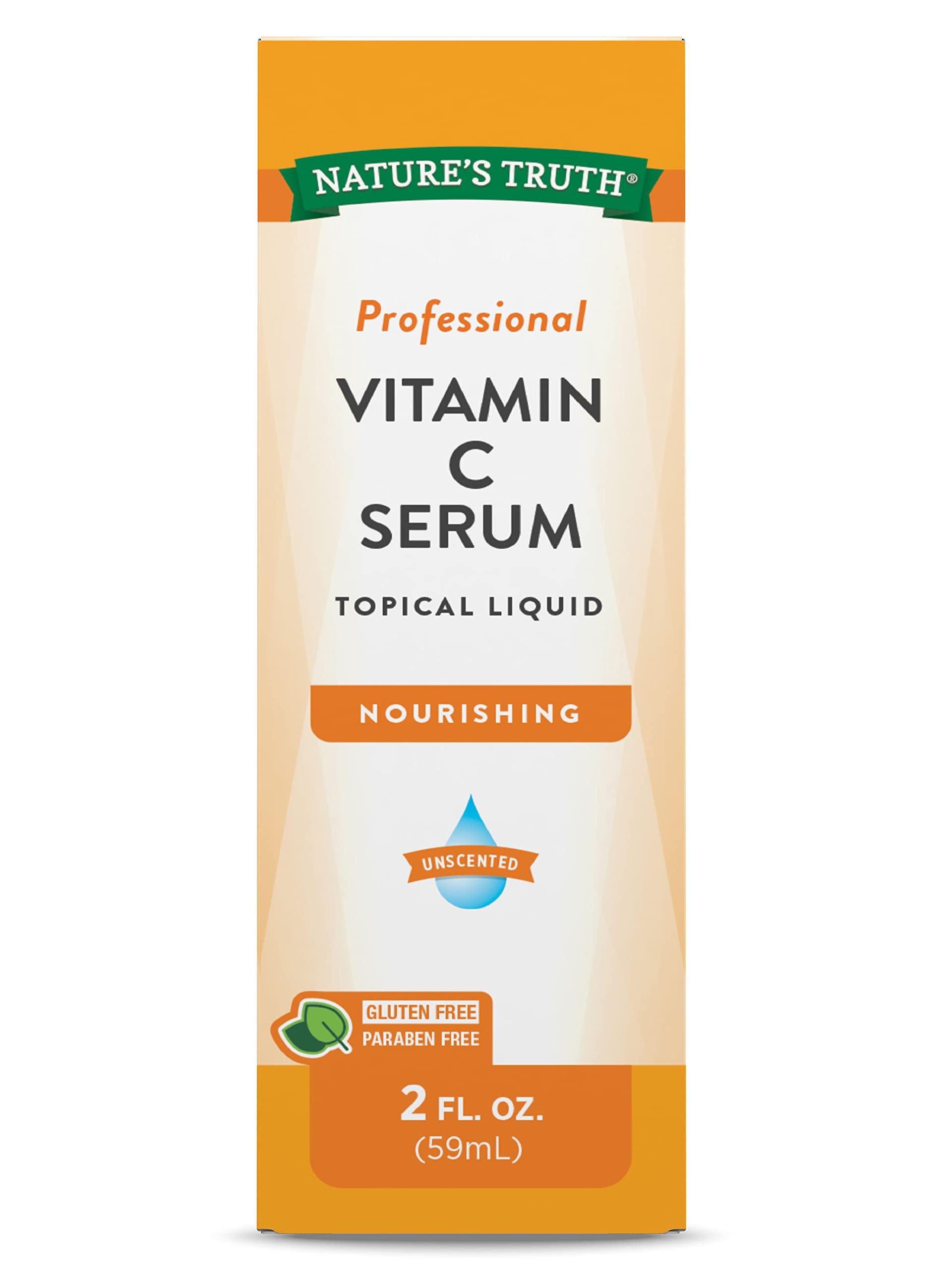 Foto 2 pulgar | Sérum De Vitamina C Nature's Truth, Nutritivo, 60 Ml, Para Rostro Y Piel - Venta Internacional.
