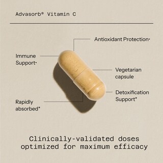 Foto 3 | Suplemento Quality Of Life Con Vitamina C Advasorb , 60 Cápsulas Vegetarianas - Venta Internacional.