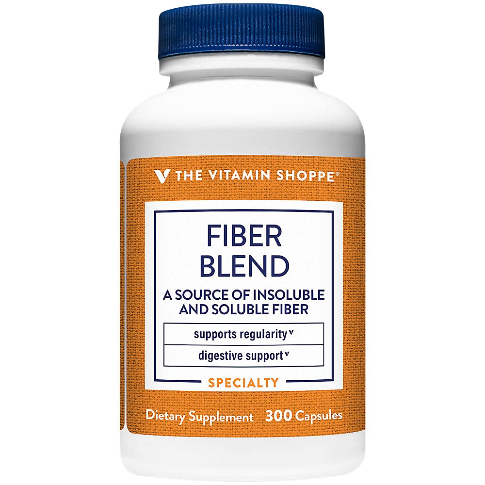 Foto 2 | Complementa La Mezcla De Fibra Vitamin Shoppe, 300 Cápsulas - Venta Internacional.
