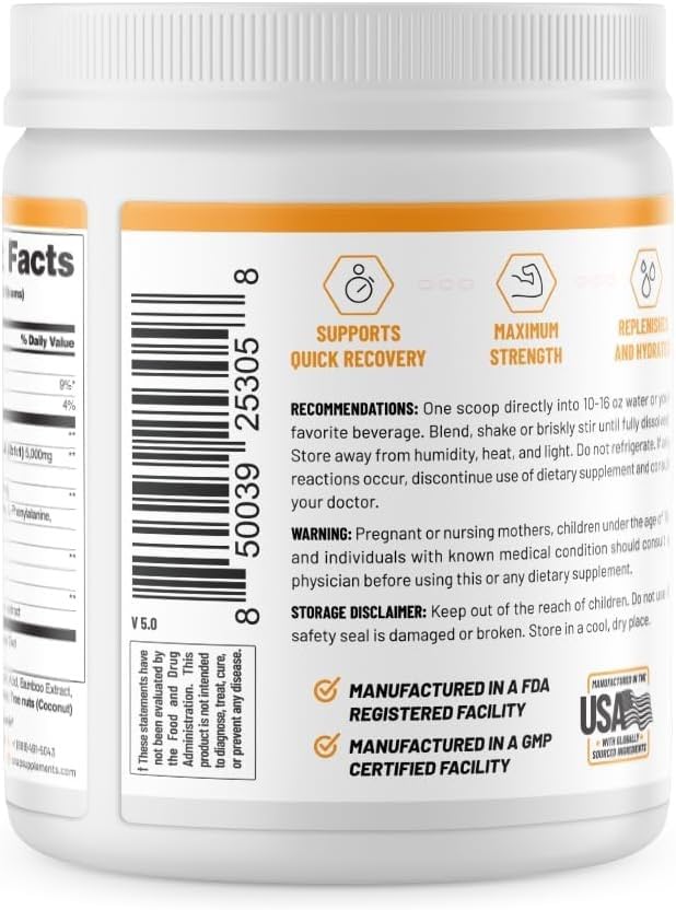 Foto 4 pulgar | Suplemento Snap Supplements Bcaa - Venta Internacional.