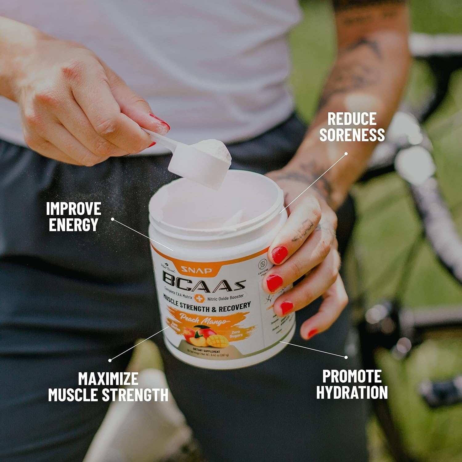 Foto 6 pulgar | Suplemento Snap Supplements Bcaa - Venta Internacional.