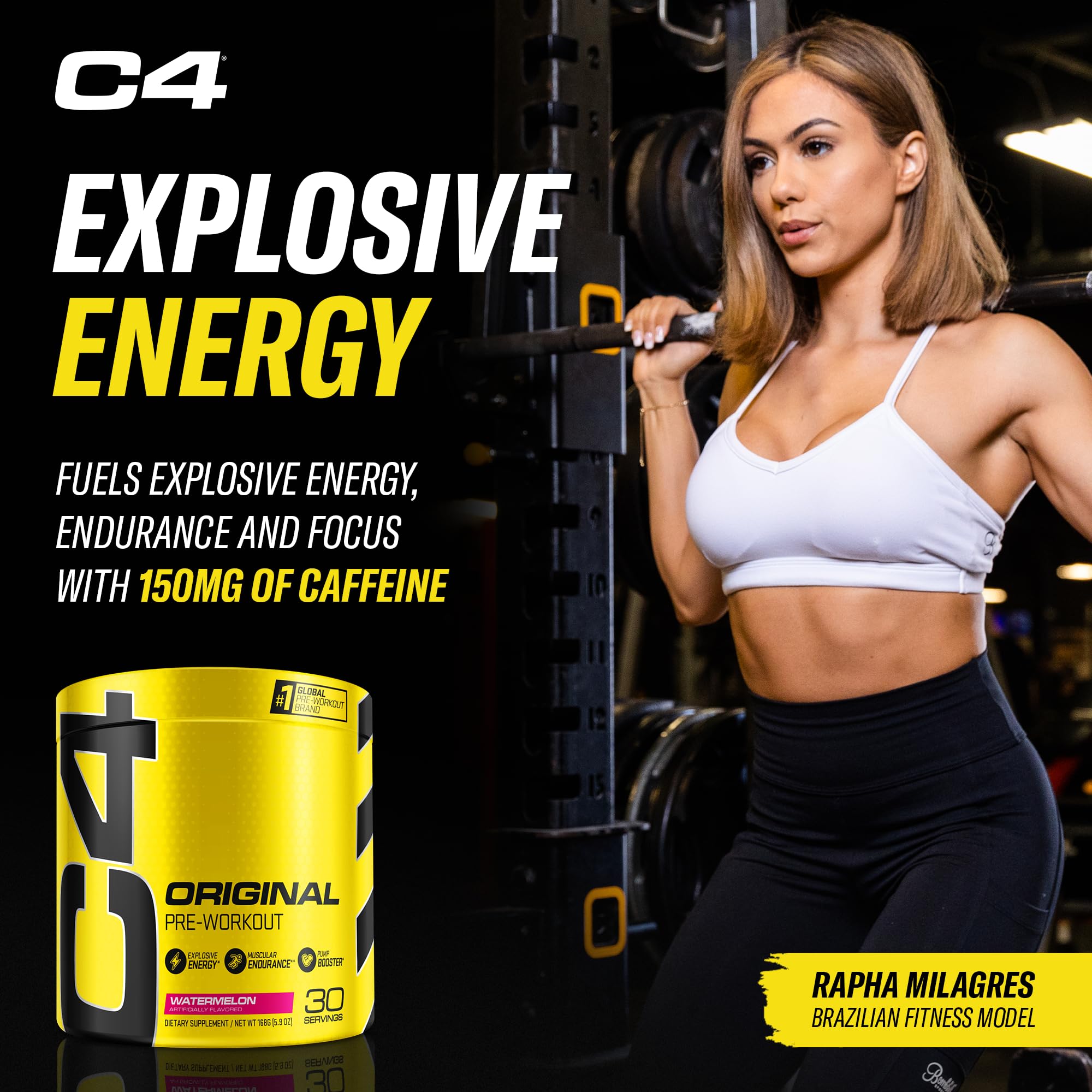 Foto 6 pulgar | Polvo Pre Workout Cellucor C4 Original Watermelon 30 Porciones - Venta Internacional.