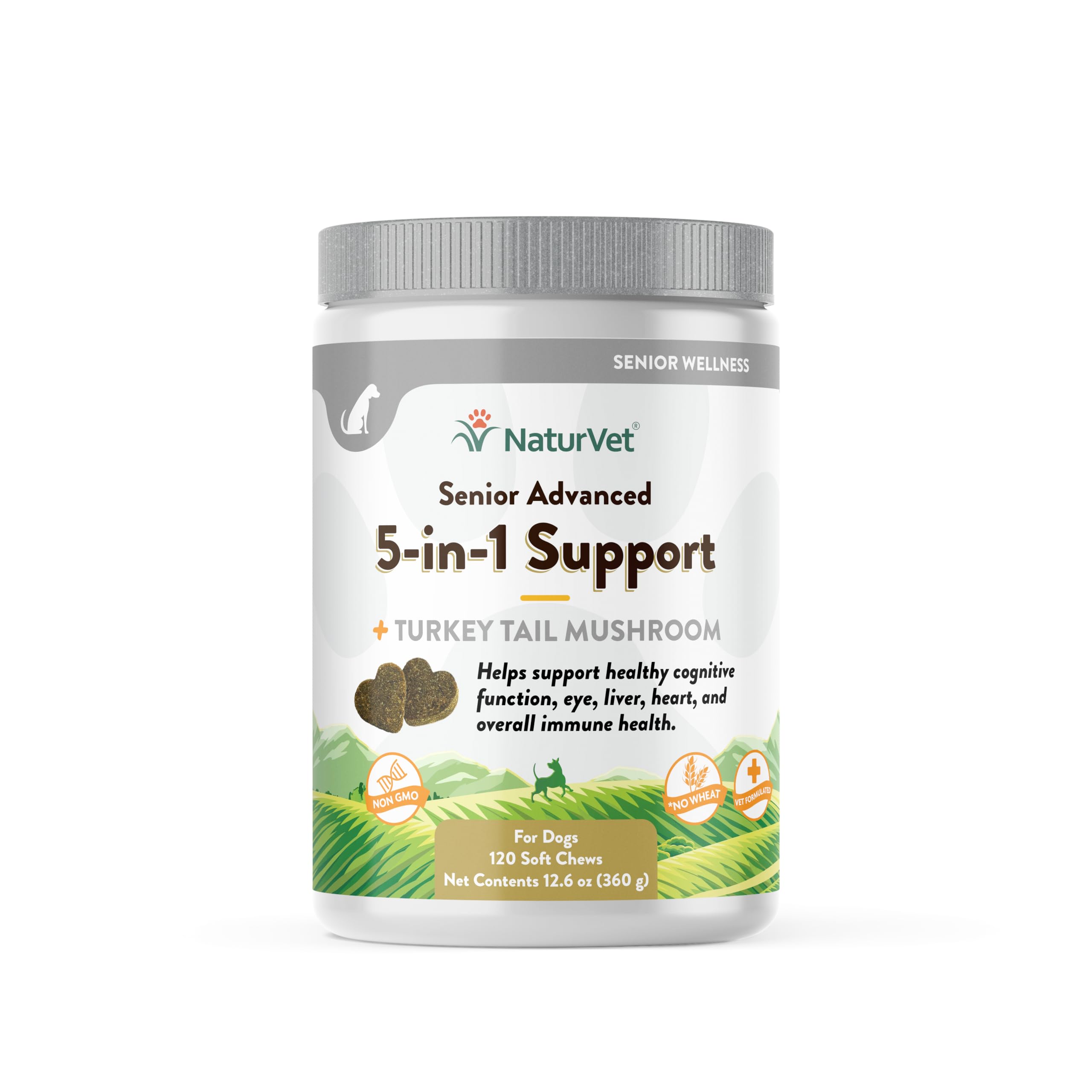 Foto 2 pulgar | Suplemento Para Perros Naturvet Senior Advanced 5 En 1 Support 120 Unidades - Venta Internacional.