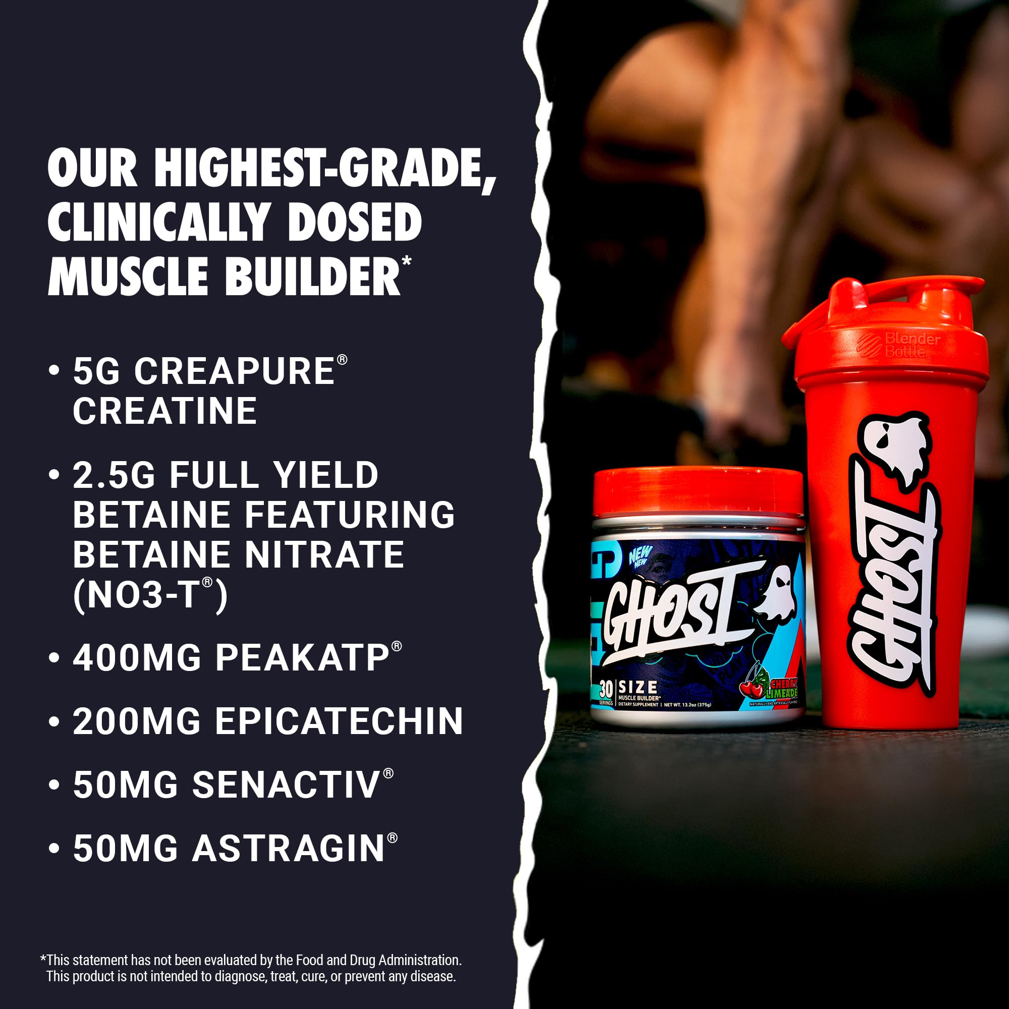 Foto 4 pulgar | Suplemento Dietético Ghost Size V3 Muscle Builder 30 Porciones - Venta Internacional.