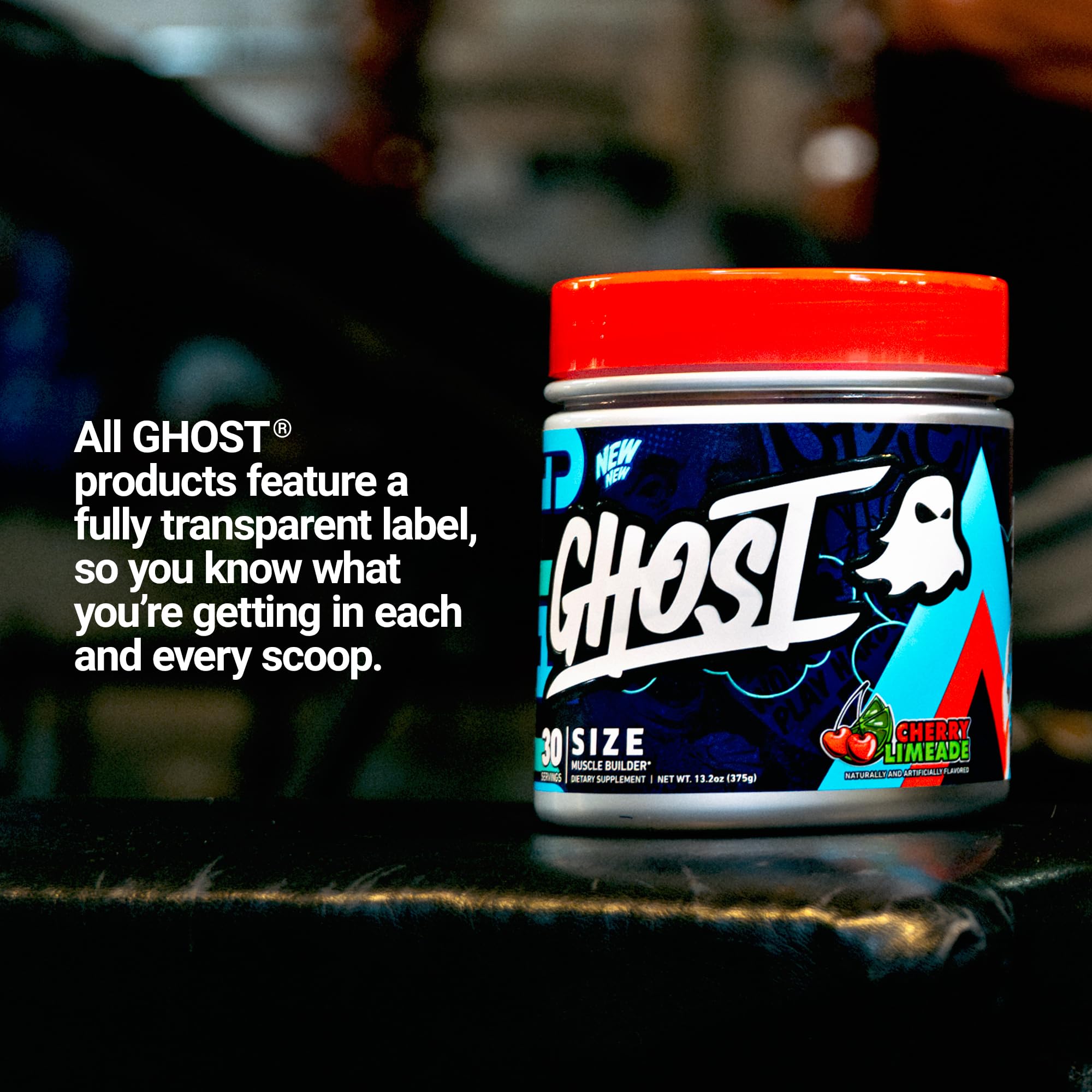 Foto 5 | Suplemento Dietético Ghost Size V3 Muscle Builder 30 Porciones - Venta Internacional.