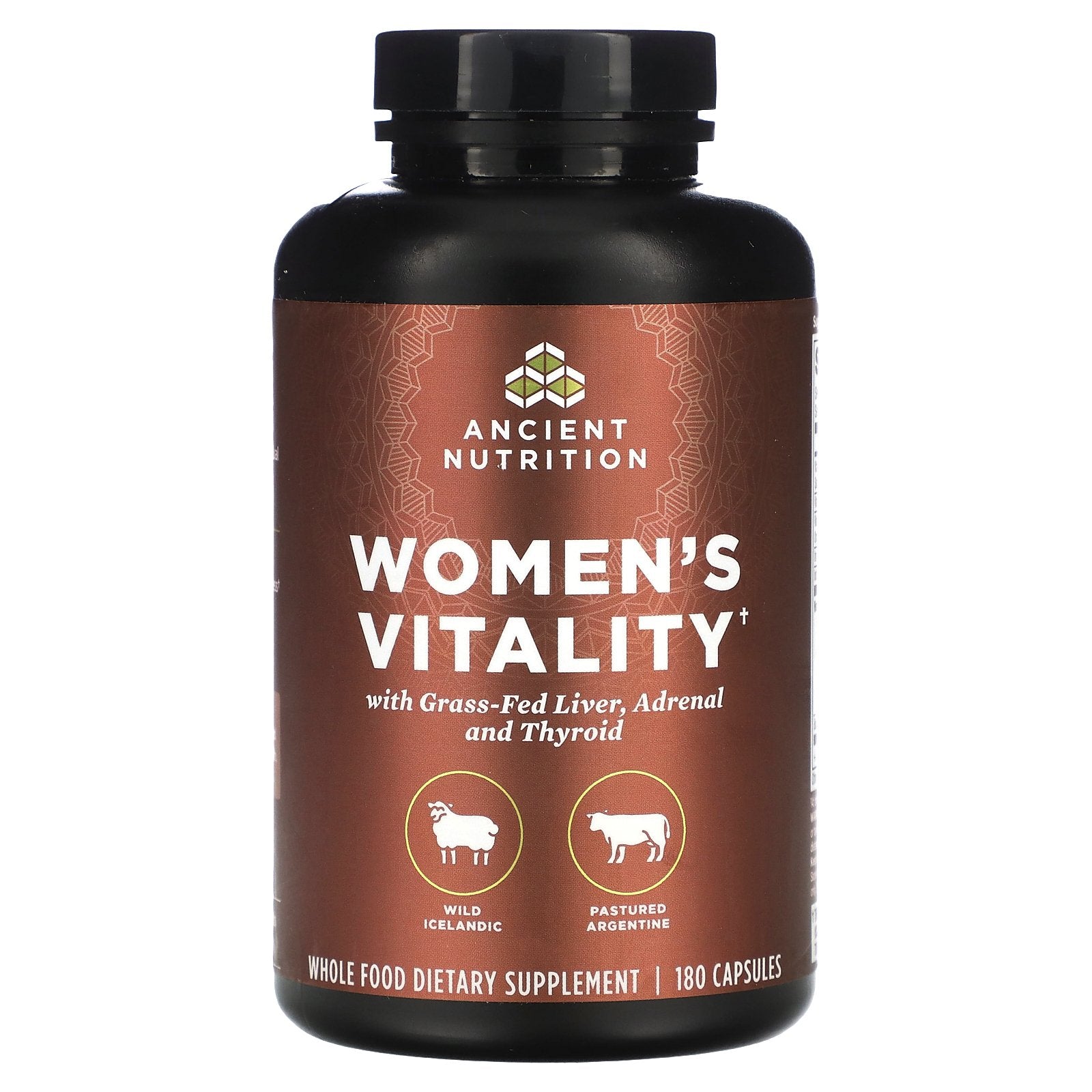 Foto 2 pulgar | Suplemento Ancient Nutrition Women's Vitality 180 Cápsulas - Venta Internacional.