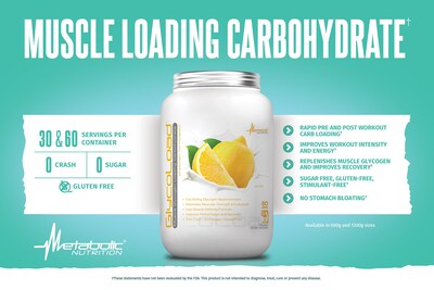 Foto 5 | Suplemento Metabolic Nutrition Glycoload 600 G - Venta Internacional.