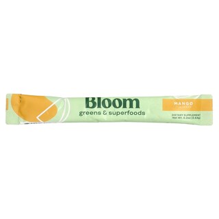 Foto 3 | Paquetes De 5 Barras De Mango Supplement Bloom Greens & Superfoods - Venta Internacional.