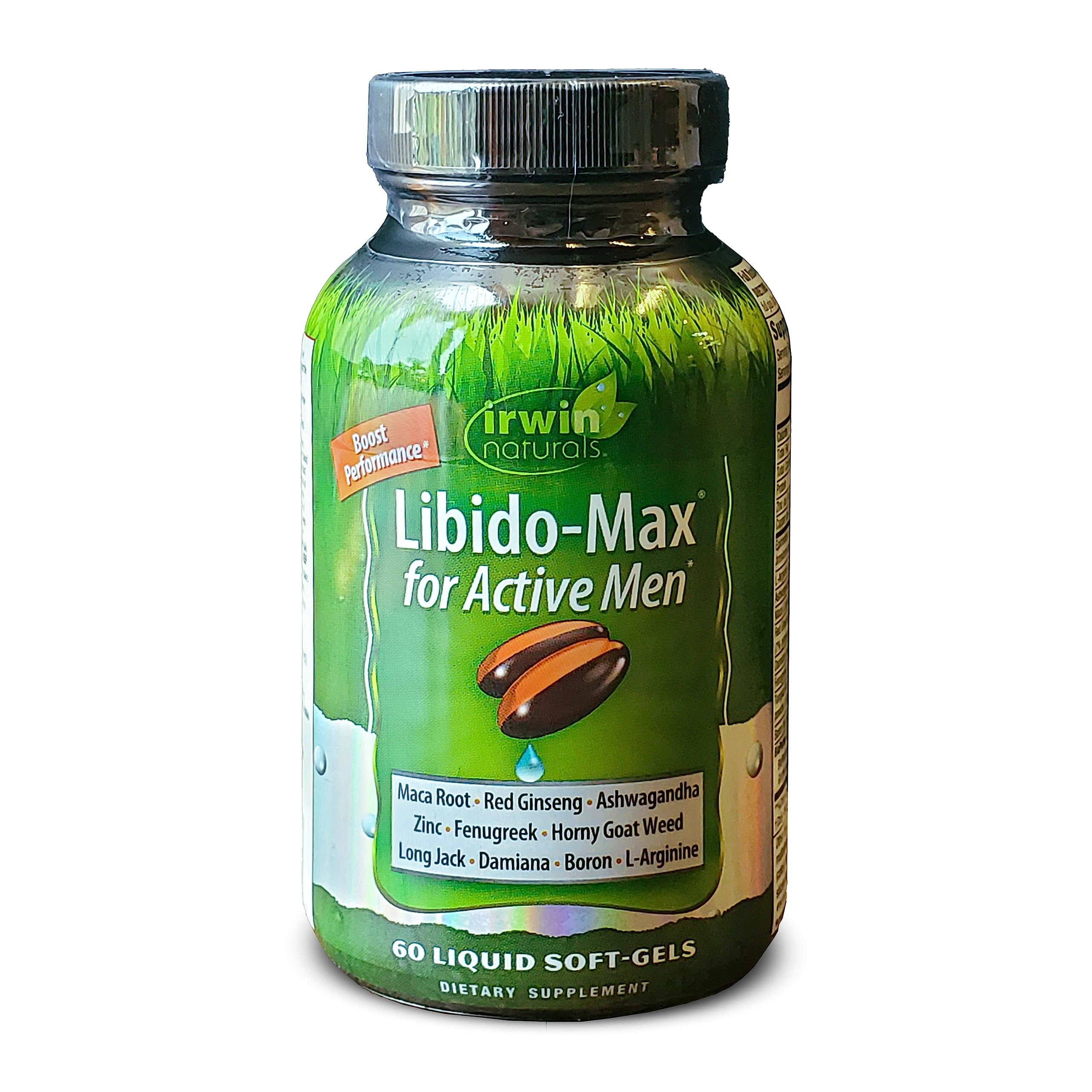 Foto 2 pulgar | Suplemento Irwin Naturals Libido-max Para Hombres Activos 60 Geles - Venta Internacional.