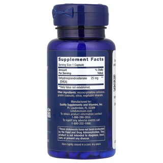 Foto 2 | Suplemento Life Extension Dhea 25 Mg 100 Cápsulas - Venta Internacional.