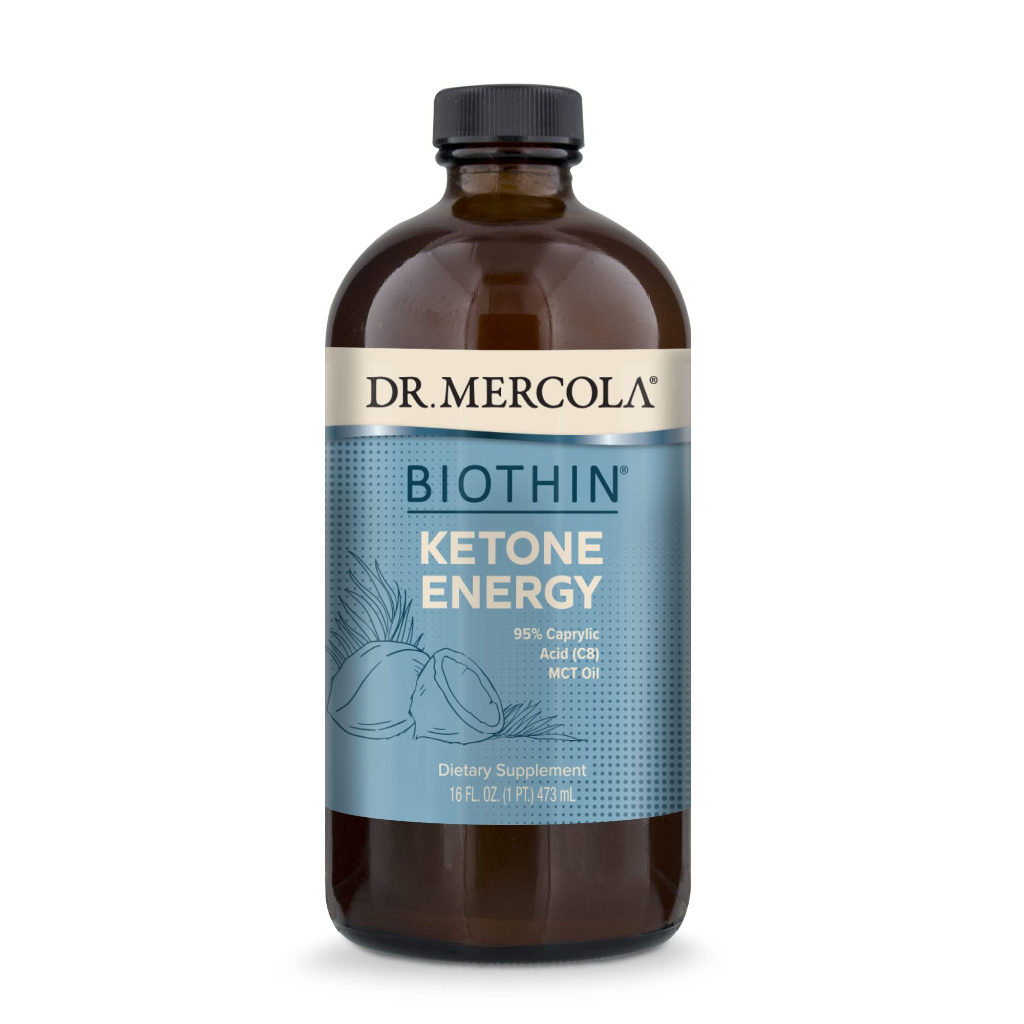 Foto 2 pulgar | Suplemento Dr. Mercola Biothin Ketone Energy Mct Oil 473 Ml - Venta Internacional.