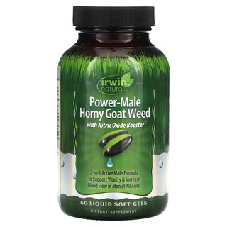 Foto 1 | Suplemento Irwin Naturals Power-male Horny Goat Weed 60 Cápsulas Blandas - Venta Internacional.
