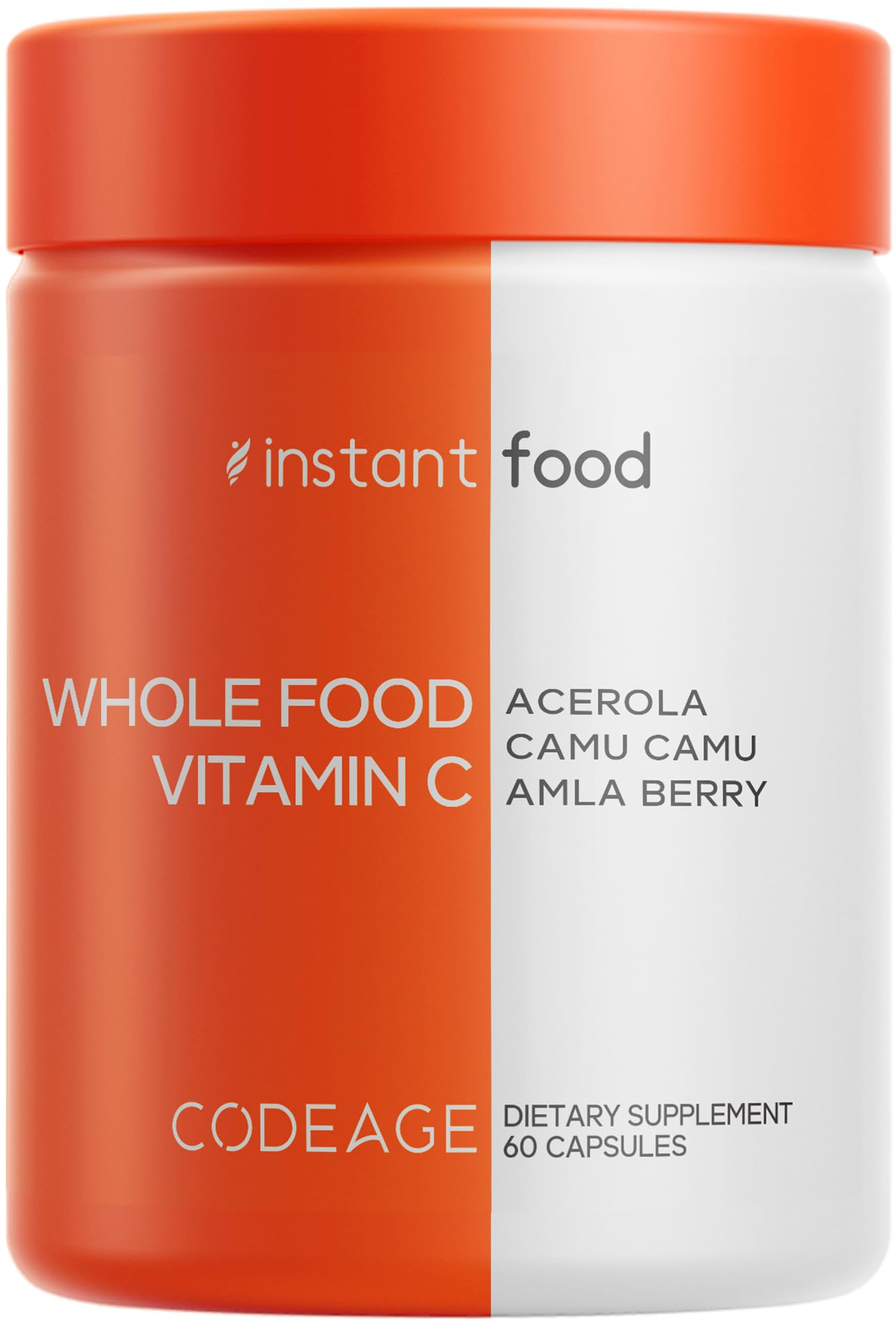 Foto 1 | Suplemento De Vitamina C Para Alimentos Integrales Codeage, 500 Mg, 60 Cápsulas - Venta Internacional.
