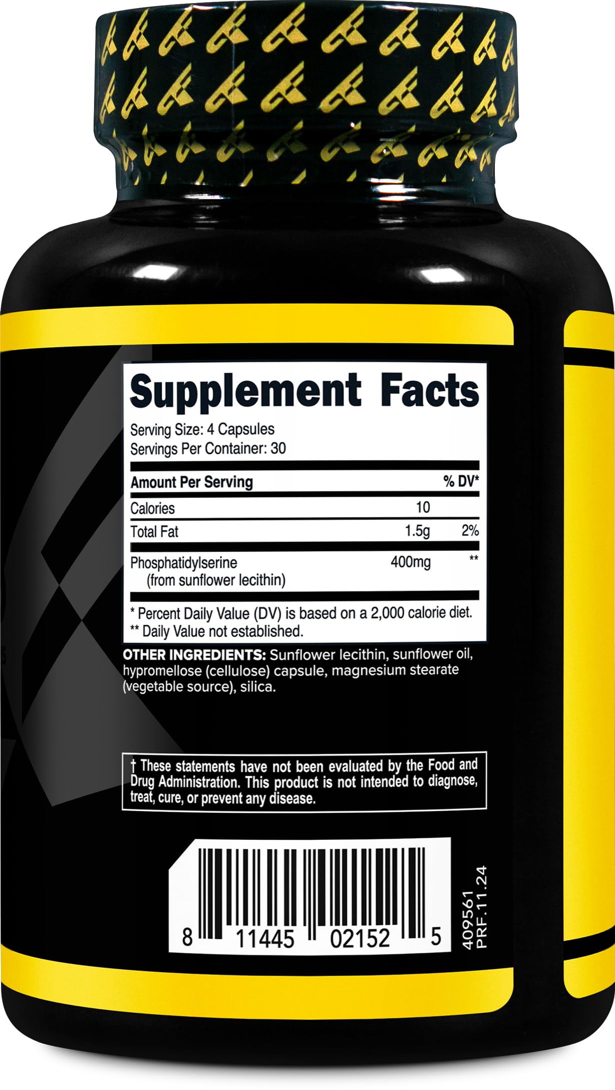 Foto 5 pulgar | Suplemento Primaforce De Fosfatidilserina 400 Mg 120 Cápsulas - Venta Internacional.