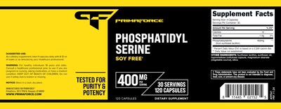 Foto 5 | Suplemento Primaforce De Fosfatidilserina 400 Mg 120 Cápsulas - Venta Internacional.