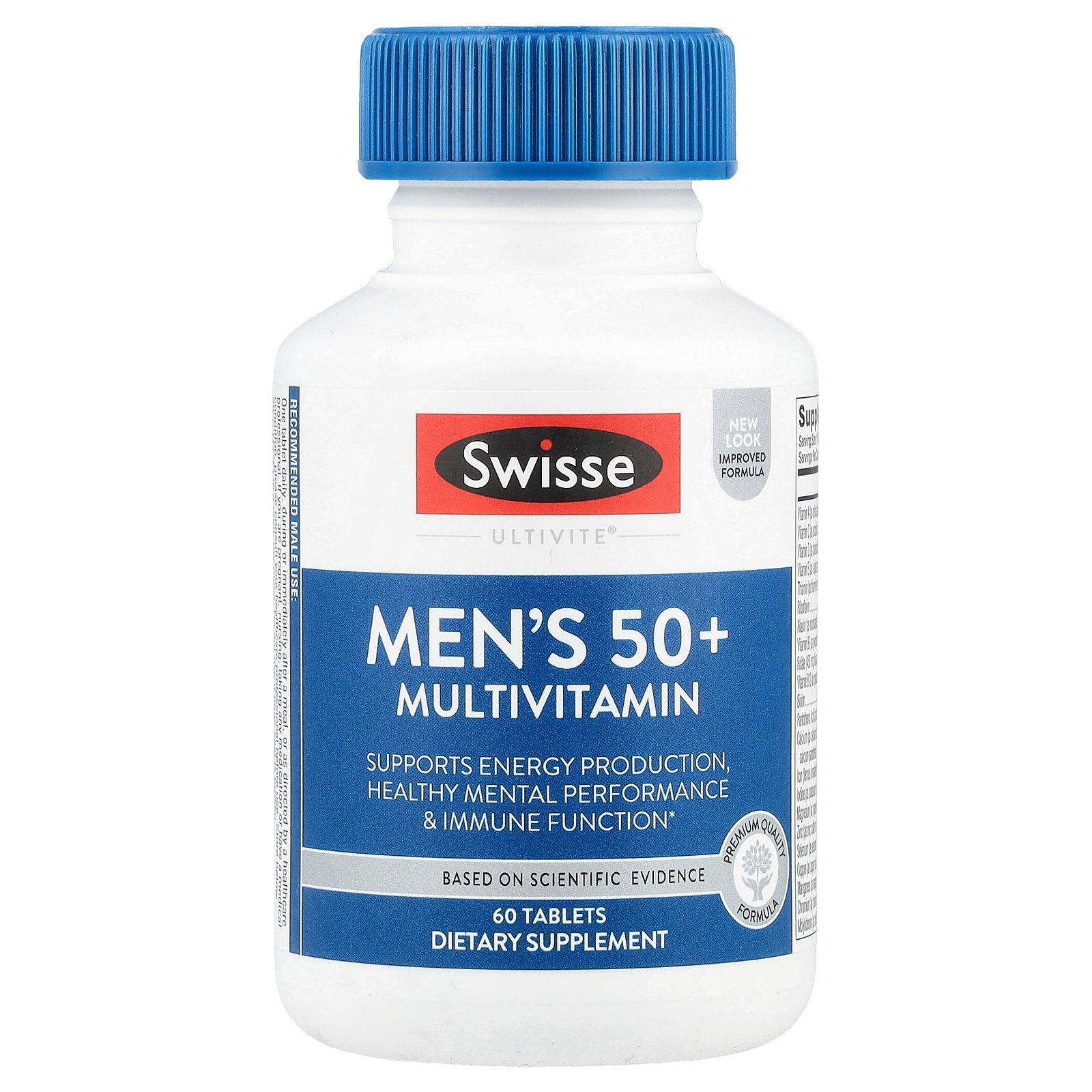 Foto 1 | Multivitamínico Supplement Swisse Para Hombres De Más De 50 Años, 60 Comprimidos - Venta Internacional.