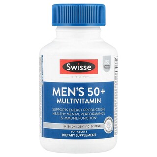 Foto 1 | Multivitamínico Supplement Swisse Para Hombres De Más De 50 Años, 60 Comprimidos - Venta Internacional.
