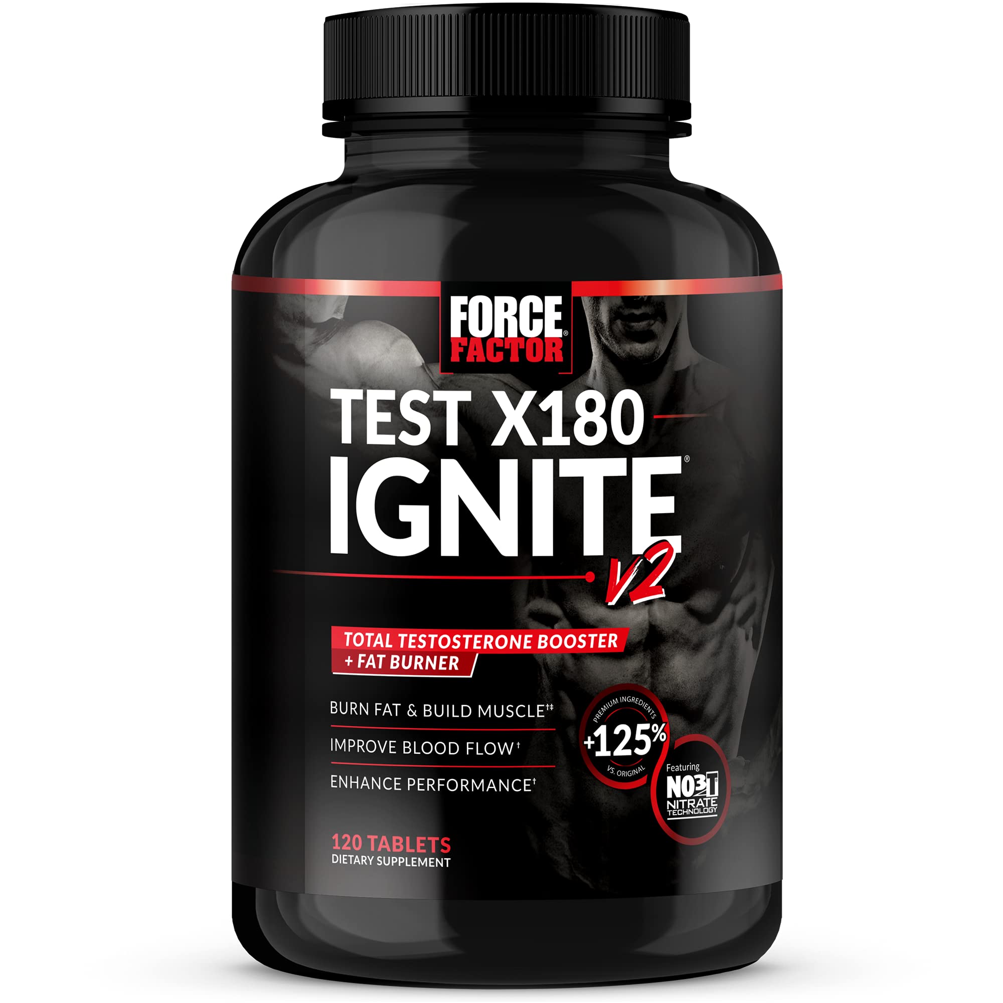 Foto 2 pulgar | Suplemento Force Factor Test X180 Ignite V2 120 Tabletas - Venta Internacional.
