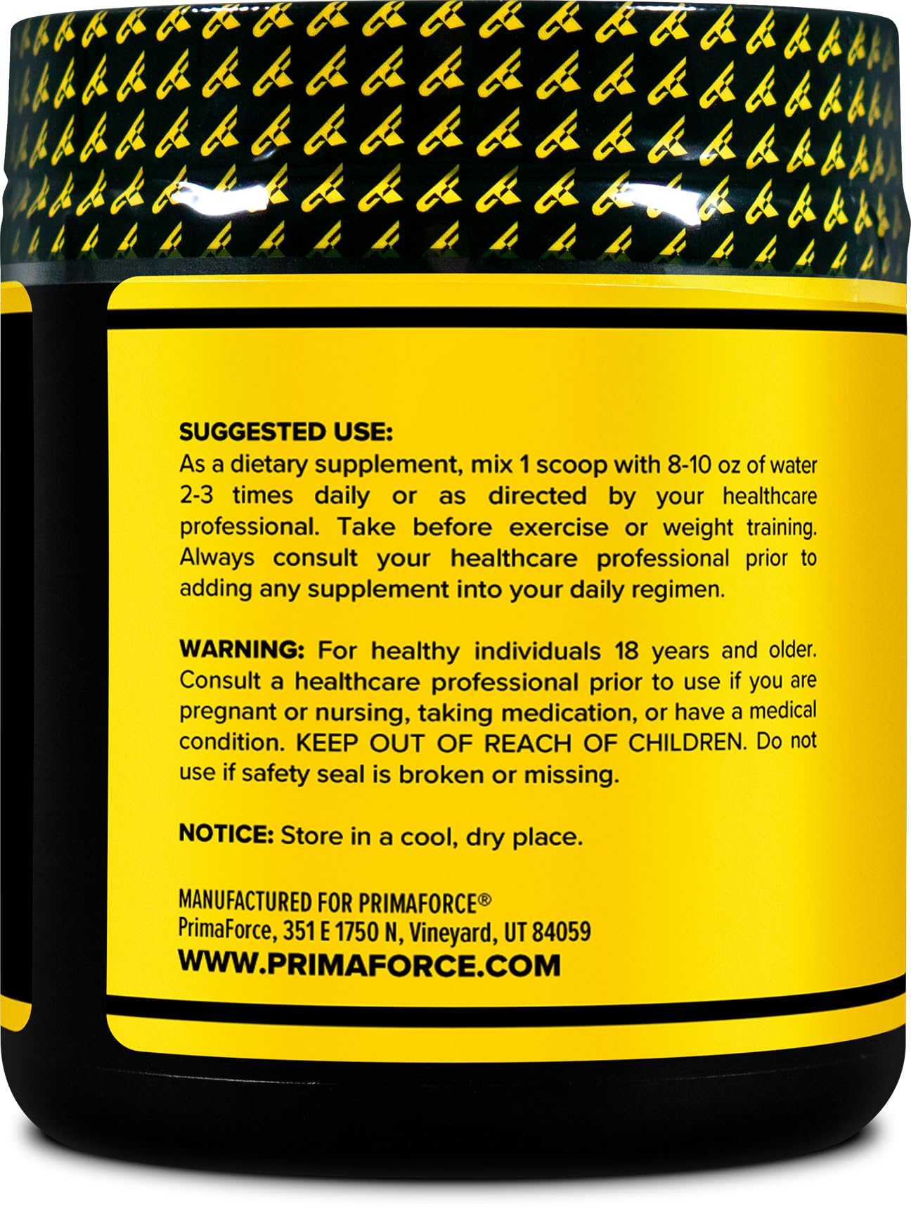 Foto 4 pulgar | Suplemento Primaforce Aakg De Arginina En Polvo, 250 G, Vegano, Sin Ogm - Venta Internacional.
