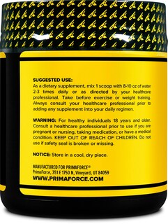 Foto 3 | Suplemento Primaforce Aakg De Arginina En Polvo, 250 G, Vegano, Sin Ogm - Venta Internacional.