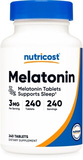 Foto 1 | Suplemento Nutricost De Melatonina, 3 Mg, 240 Comprimidos Sin Ogm - Venta Internacional.