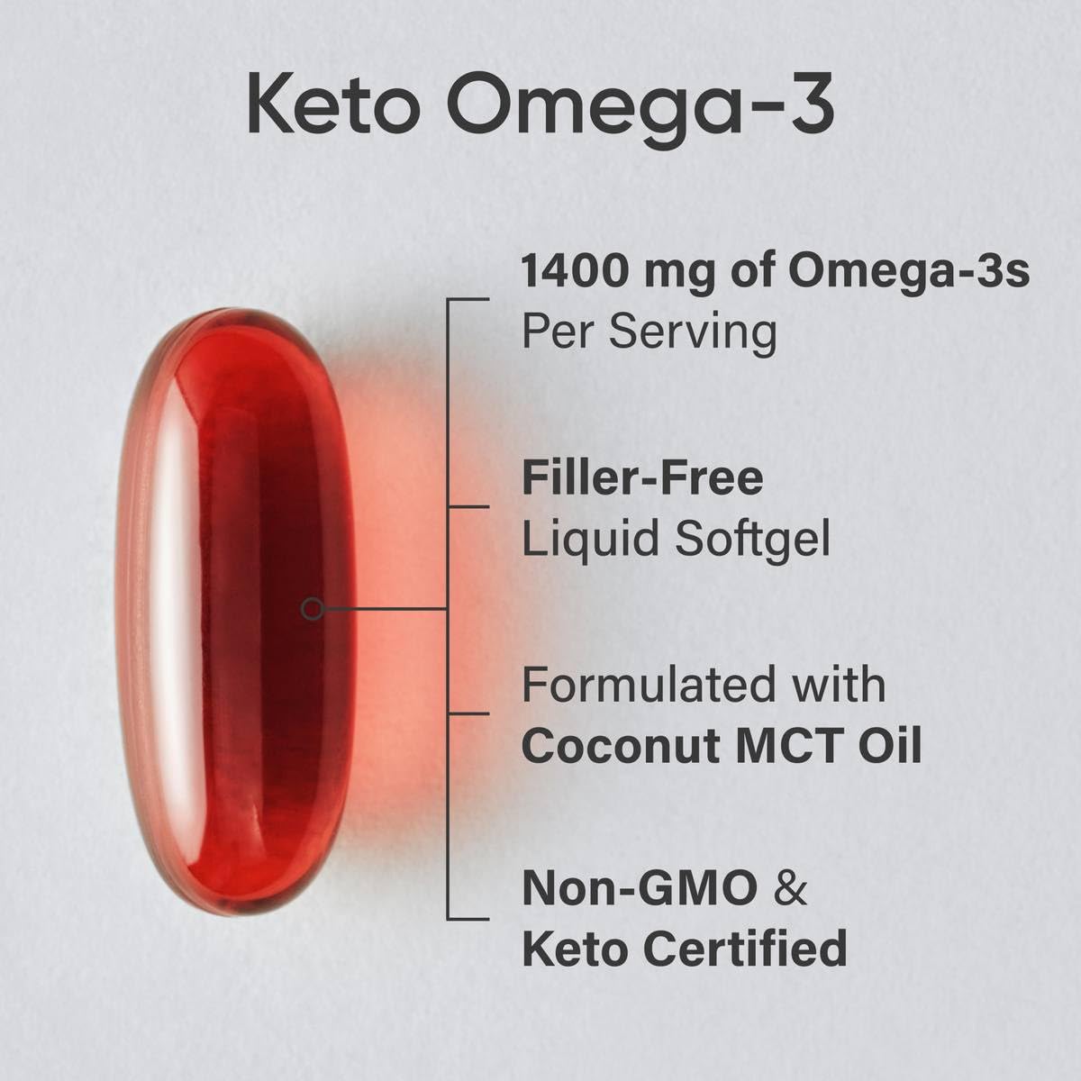 Foto 3 pulgar | Aceite De Pescado Keto Omega De Supplement Sports Research, 1400 Mg, 120 Cápsulas Blandas - Venta Internacional.