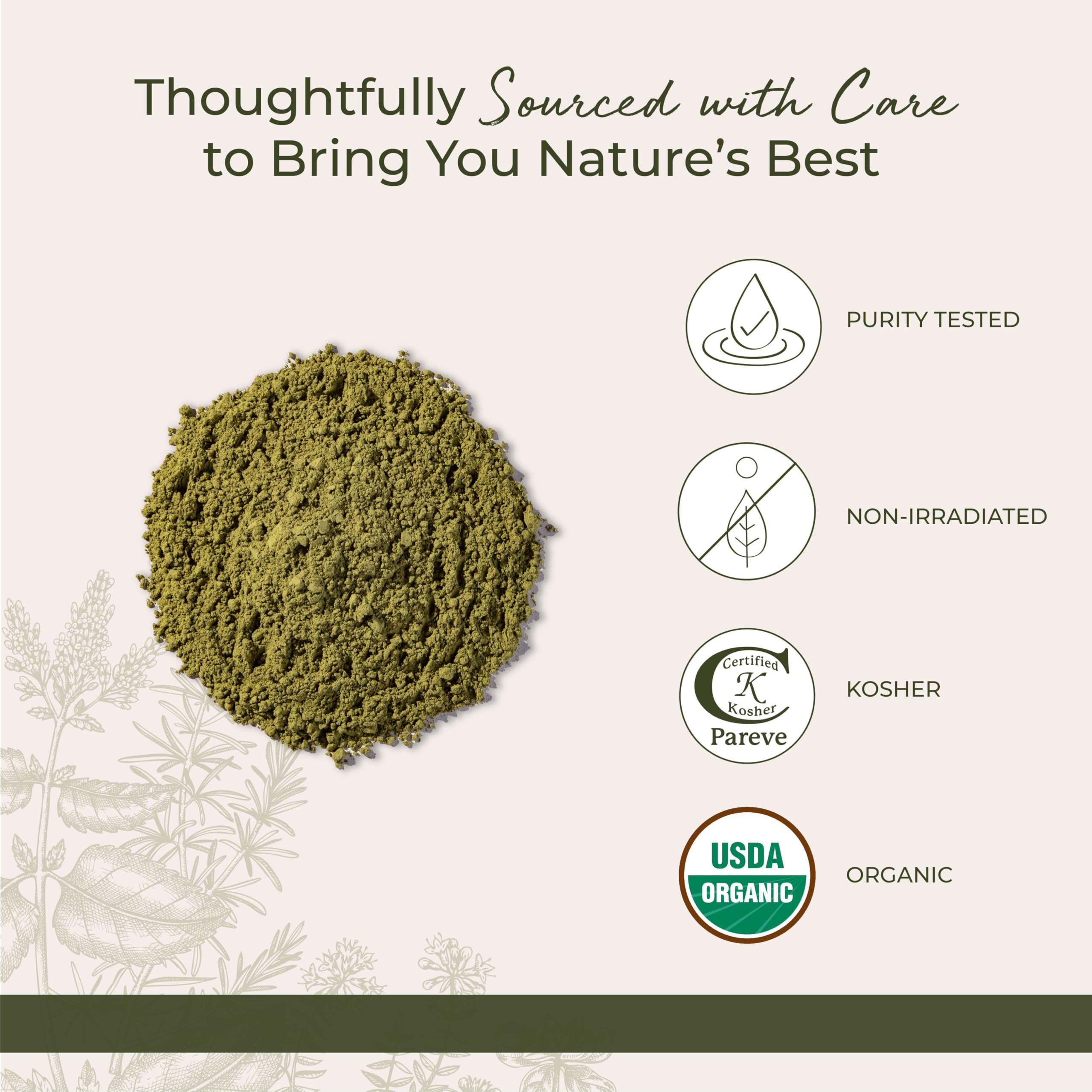 Foto 4 | Polvo Orgánico De Hojas De Moringa Starwest Botanicals, Bolsa De 454 G - Venta Internacional.