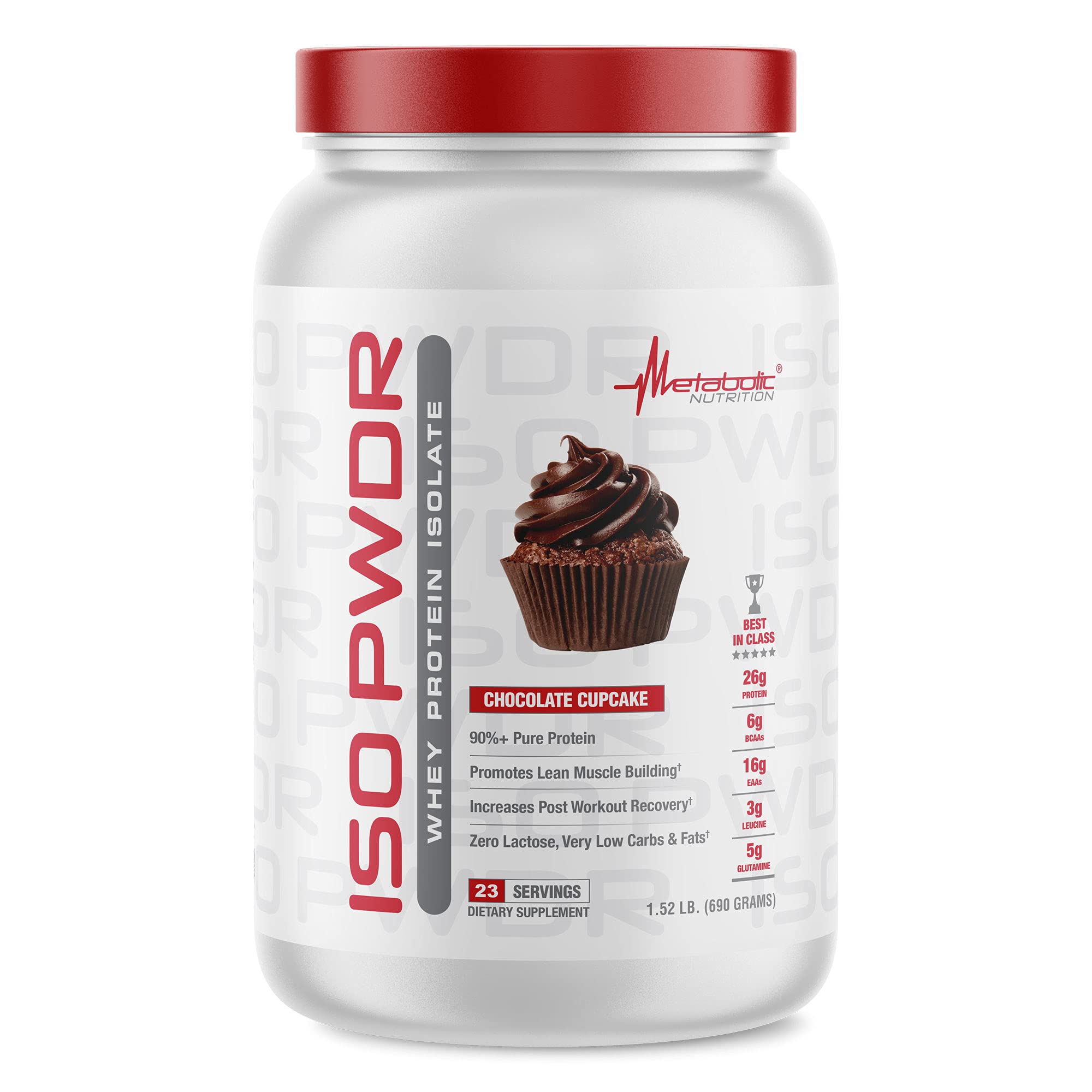 Foto 2 pulgar | Proteína En Polvo Metabolic Nutrition Iso Pwdr Chocolate 700g - Venta Internacional.