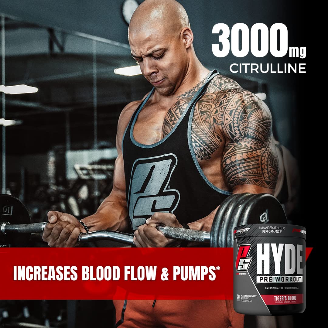 Foto 6 pulgar | Polvo Para Antes Del Entrenamiento Prosupps Hyde Energy Watermelon, 30 Dosis - Venta Internacional.