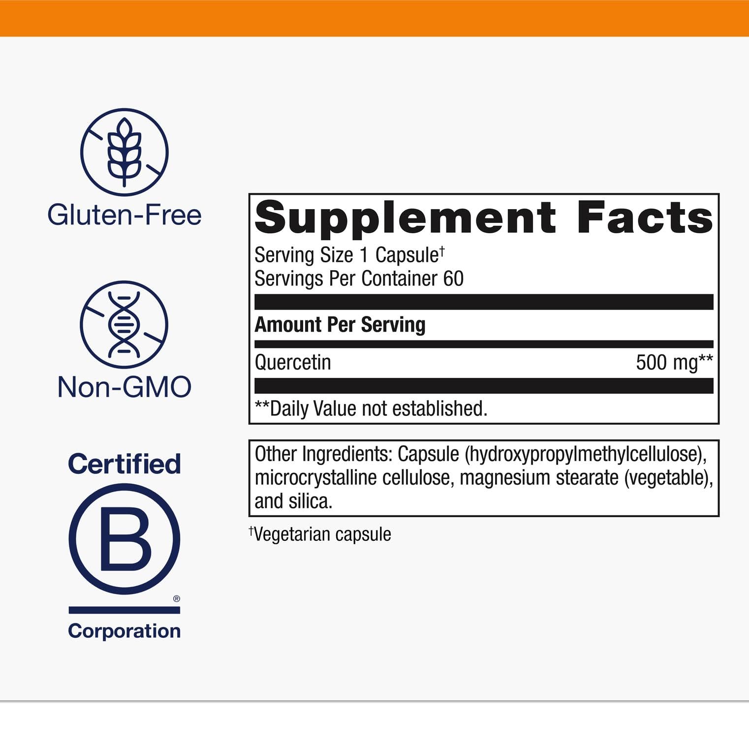 Foto 3 pulgar | Suplemento Metagenics Quercetina, 500 Mg, Cápsula, 60 Cápsulas - Venta Internacional.