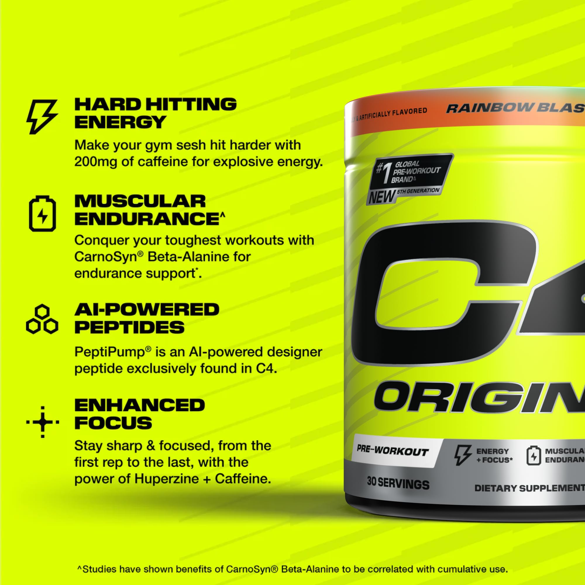 Foto 2 | Polvo Pre Workout Cellucor C4 Original 30 Porciones - Venta Internacional.
