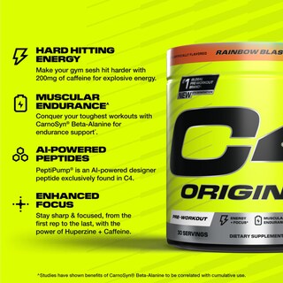 Foto 2 | Polvo Pre Workout Cellucor C4 Original 30 Porciones - Venta Internacional.