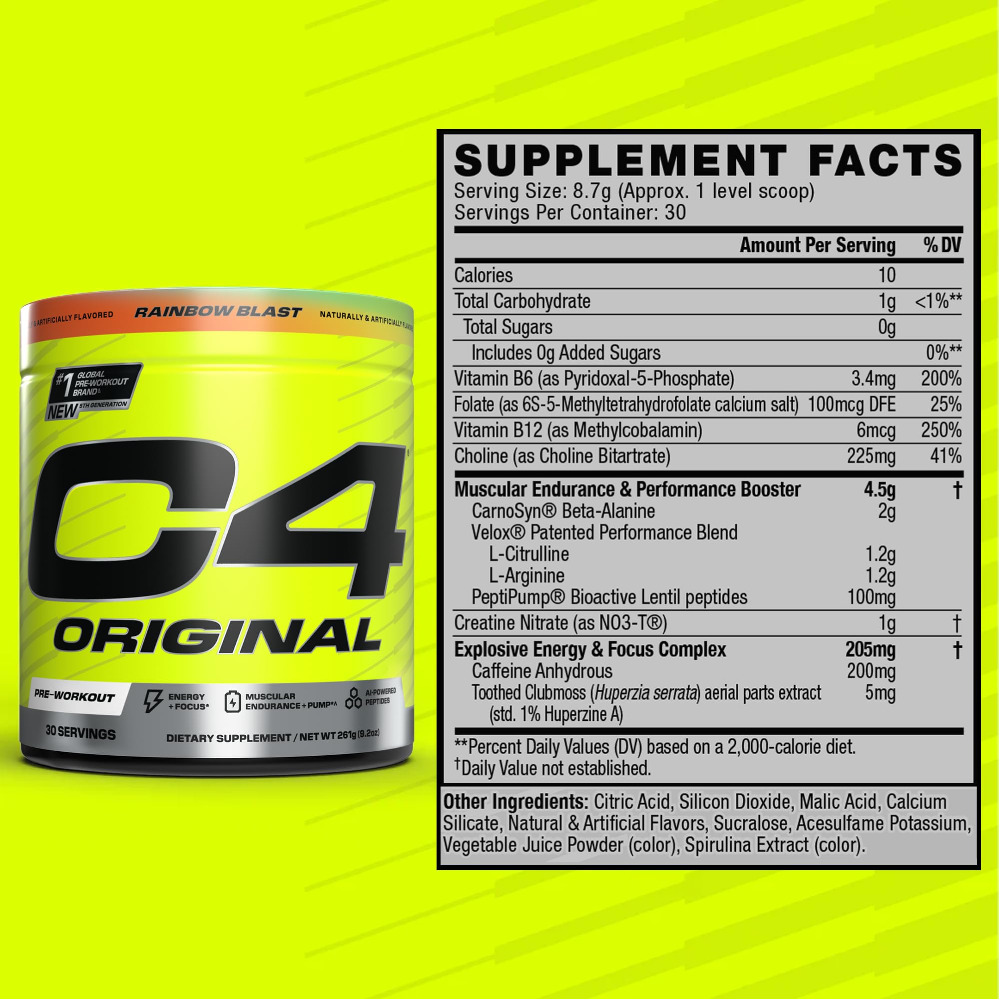 Foto 4 pulgar | Polvo Pre Workout Cellucor C4 Original 30 Porciones - Venta Internacional.