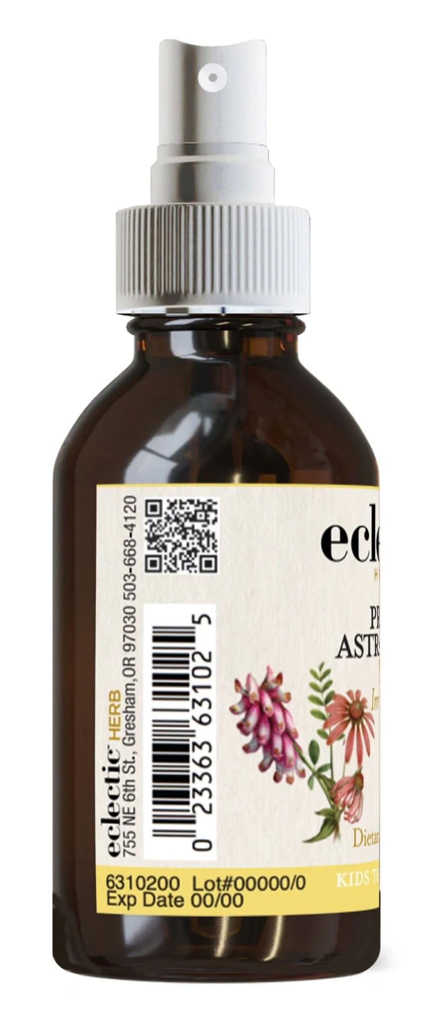 Foto 5 pulgar | Spray Calmante Para La Garganta Con Hierbas Eclécticas, Propóleos, Astrágalo Para Niños - Venta Internacional.