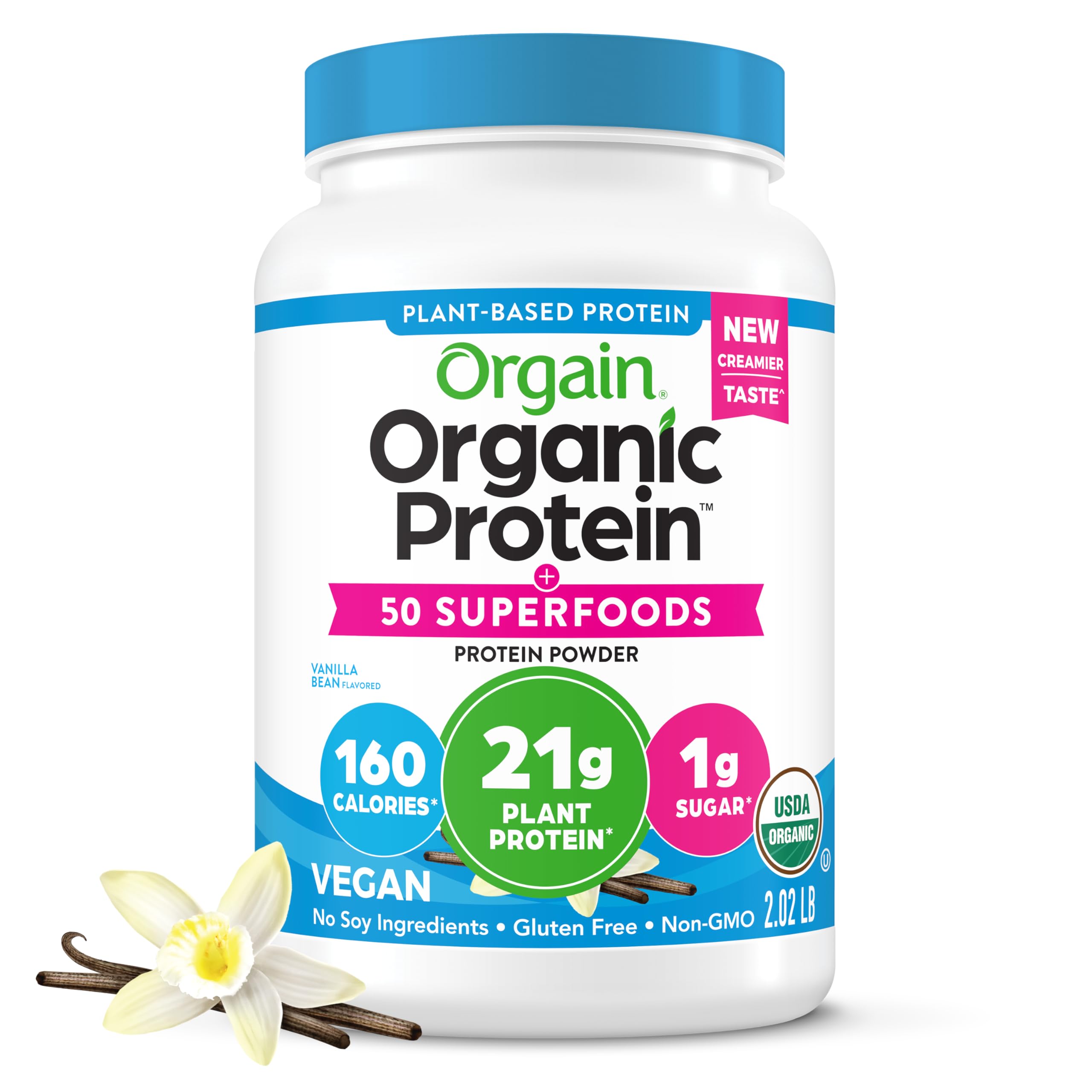 Foto 2 pulgar | Proteína En Polvo Orgain Orgain Organic Vegan Vainilla 920g - Venta Internacional.
