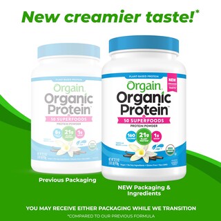 Foto 3 | Proteína En Polvo Orgain Orgain Organic Vegan Vainilla 920g - Venta Internacional.