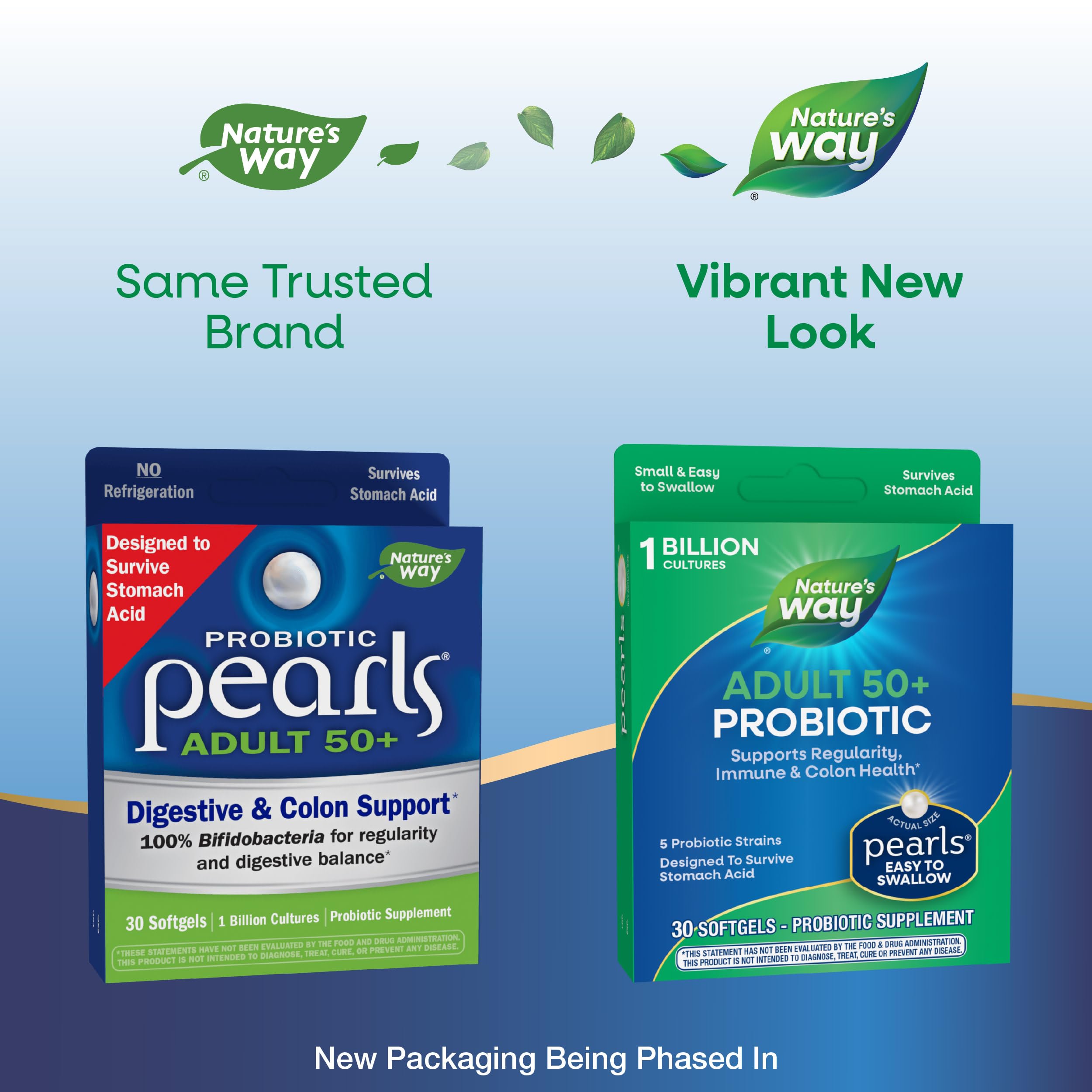Foto 3 pulgar | Suplemento Nature's Way Adults 50+ Probiotic Pearls 30 Cápsulas Blandas - Venta Internacional.