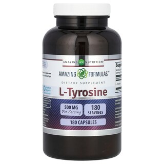 Foto 1 | Suplemento Amazing Nutrition Amazing Formulas L-tirosina 500 Mg - Venta Internacional.