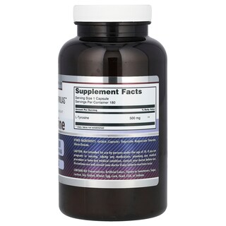 Foto 2 | Suplemento Amazing Nutrition Amazing Formulas L-tirosina 500 Mg - Venta Internacional.